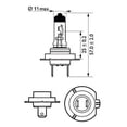 thumbnail image 4 of Bombillas para faros delanteros de coche Philips X-tremeVision Pro150 H7 (gemelas), 4 of 6