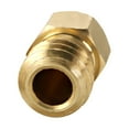 thumbnail image 4 of 3D Printer Nozzle Brass Extrude Head portable brass Mini Portable Brass Nozzle Firm Printer Thread, 1.0mm/3mm, 4 of 8