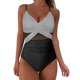thumbnail image 3 of Gibobby Traje de baño sexy de una pieza Traje de baño de malla de 1 pieza para mujer, Bikini acolchado con realce, traje de baño de entrenamiento, traje (C,XL), 3 of 4