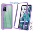 thumbnail image 1 of Galaxy S20 FE 5G Case Clear, Case Cover for 2020 Samsung Galaxy S20 Fan Edition 6.5", Njjex Full-Body Rugged Transparent Clear Back Bumper Case Cover for Samsung Galaxy S20 FE 5G -Purple, 1 of 10