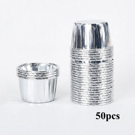 BToBackyard 50Pcs Muffin Cupcake Liner Cake Wrappers Baking Cup Tray Case Cake Paper Cups Pastry Tool Party Supplies Cake Tray Cupcake Decor