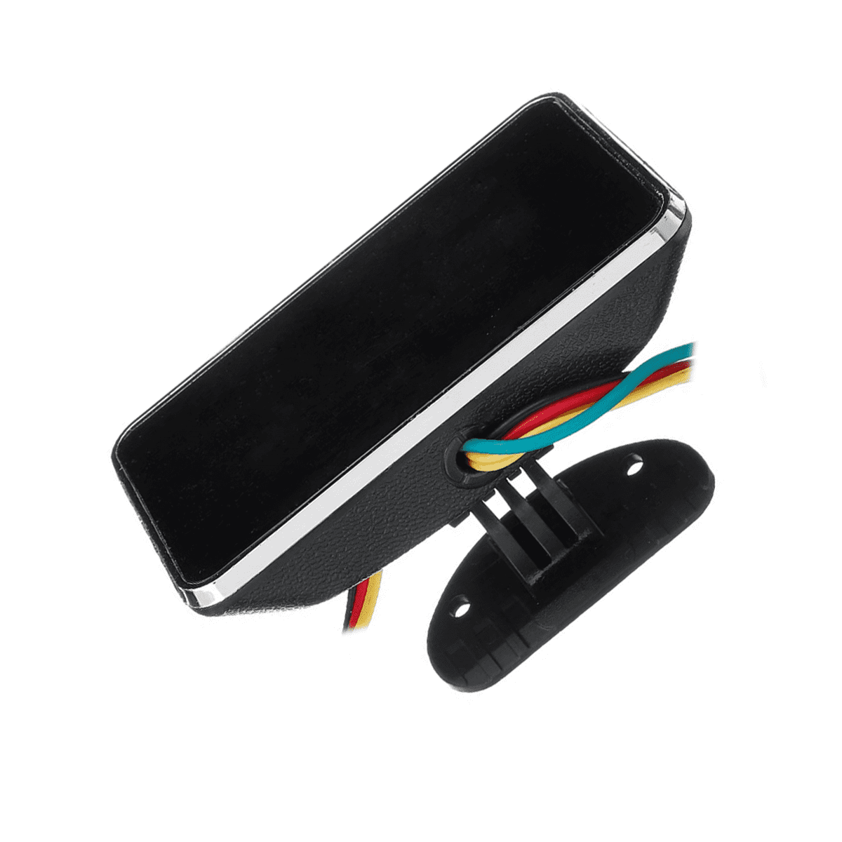 4 in 1 LCD 12V/24V Oil Pressure Voltmeter Volt Water Temperature Oil Fuel Gauge with 10mm Sensor for Excavator Truck