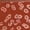 Orange, variant on Women'S Summer High Waisted Flowy Slit Midi Skirts Casual Boho Floral Beach Skirt Orange M