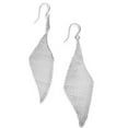 thumbnail image 1 of Thalia Sodi Twisted Mesh Drop Earrings, Silver, 1 of 1