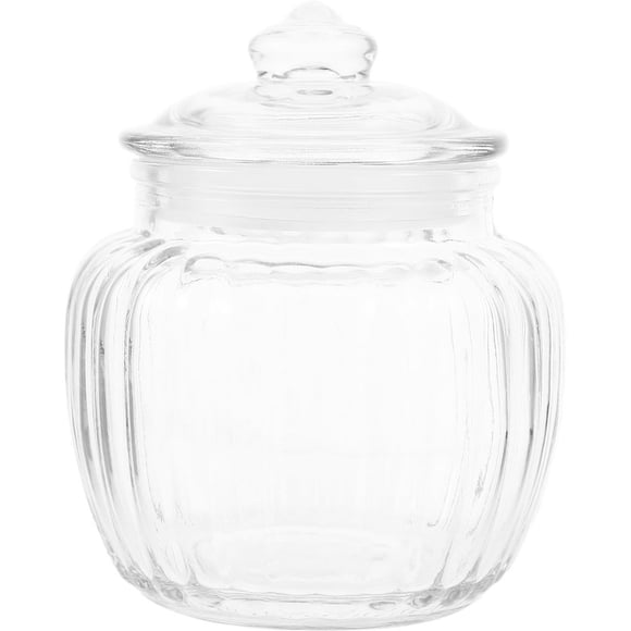 CUITING Storage Tank Candy Jar Glass with Lid Cereal Containers Coffee Canister Chinese Pickle Kitchen Seal Large Jars