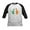 Black/White, variant on CafePress - Vintage Irish Flag Shamrock Baseball Jersey - Kids Cotton Baseball Jersey, 3/4 Sleeve Shirt