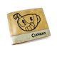 thumbnail image 1 of Monedero corto de piel con forma de monedero Cupheads, diseño de anime, 1 of 2