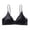 Black bra for women, variant on Bralettes For Women Wireless Seamless Delta Cup Bra Thin Adjustable Strap Light Breathable Comfortable Bra Solid Color Daily Casual Leisure Wear