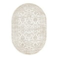 thumbnail image 2 of Unique Loom Charlotte Collection Area Rug - Carmel (4' 1" x 6' 1" Oval Ivory/Light Brown), 2 of 6