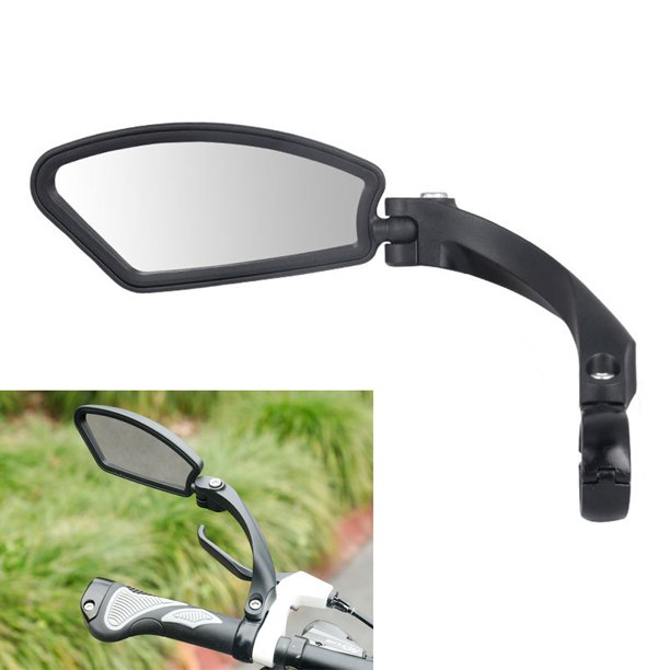 Bicycle Lens Mirror MTB Handlebar Side Safety Rear View Mirror Road