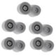 thumbnail image 5 of 20 piezas de espuma viscoelástica con cancelación de ruido de 4,, puntas para auriculares, color gris medio y rojo, 5 of 9
