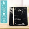 thumbnail image 4 of Sparoom Onyx Aromatherapy Ultrasonic Misting Essential Oil Diffuser for Large Rooms, Black Marble Design, 4 of 5