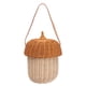 thumbnail image 1 of Bolsa de cesta con forma de bellota, cesta de almacenamiento de mimbre para niños, cesta tejida de mimbre para niños, cesta de almacenamiento de mimbre para niños, diseño revolucionario, 1 of 8