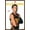 Mahogany Framed Version, variant on NBA Atlanta Hawks - Trae Young Feature Series 23 Wall Poster, 22.375" x 34"