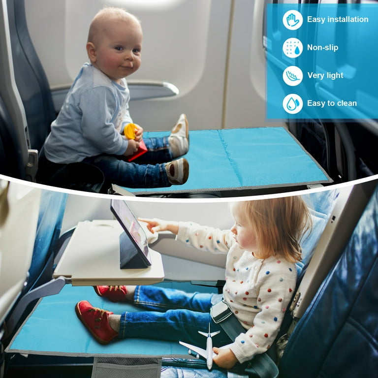 Toddler Airplane Bed, Kids Airplane Seat Extender Travel Bed, Kids Airplane  Travel Essentials, Airplane Must Have for Toddlers, Baby Portable Plane