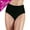 Black, variant on PROTECHDRY - Washable Urinary Incontinence Cotton Maxi-Panties Underwear for Women, with Front Built in Absorbent Area, White, X-Large (5-Pack / Buy 4 Get 1 Free)
