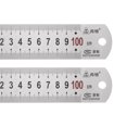 thumbnail image 1 of Unique Bargains 2pack Stainless Steel Ruler, 40' Metal Rulers 1.5' Wide Inch and Metric Graduation, 1 of 7