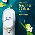 thumbnail image 5 of Febreze Plug In Air Freshener, Odor-Fighting Scented Oil Refill, Rainforest, 2 Refills, 5 of 14