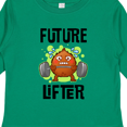 thumbnail image 4 of Inktastic Weightlifting Funny Future Lifter Boys or Girls Long Sleeve Toddler T-Shirt, 4 of 5