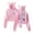 Pink, variant on Kpop ENHYPEN Romance Untold Daydream Merch Pullover Female Cat Ears Hoodie Long Sleeve Tee