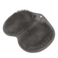 thumbnail image 2 of Shower Foot Scrubber, Back Scrubber Mat Portable Silicone Soft Relax  For Bathroom, 2 of 8