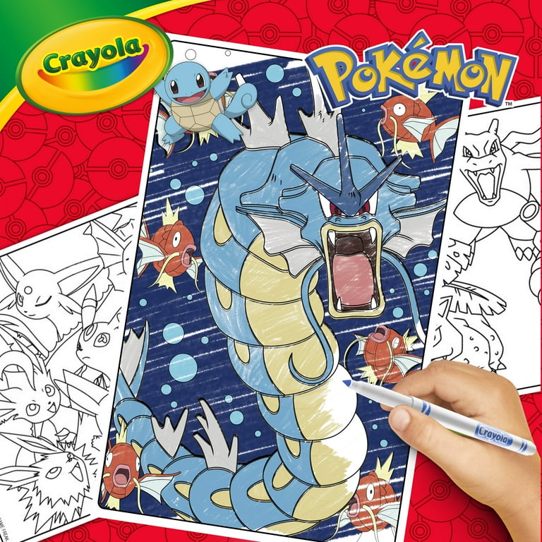 Crayola Pokmon Imagination Art Coloring Set, 115 Pcs, Pokemon Toys, Holiday Gifts, Beginner Child