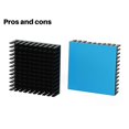 thumbnail image 3 of Stepper Motor Heat Sink, Aluminum Extruded Heatsink for X1/X1C/P1P/P1S/A1/A1 Mini, K1/K1C/K1 MAX, 3 of 5