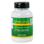 NuHealth Spirulina, 500 mg - 100 Capsules