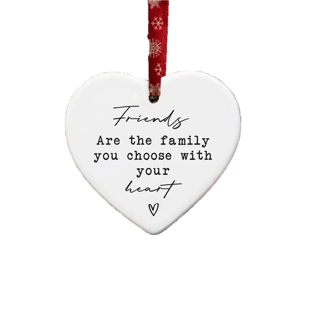 LADIGASU Navidad Adornos En Forma de Corazón de Regalo,Adornos Chicshouse,Decoraciones de Árboles ,Regalo de Agradecimiento Regalos de Boda para Parejas de Amigos Ofertas Flash 1 Amuleto