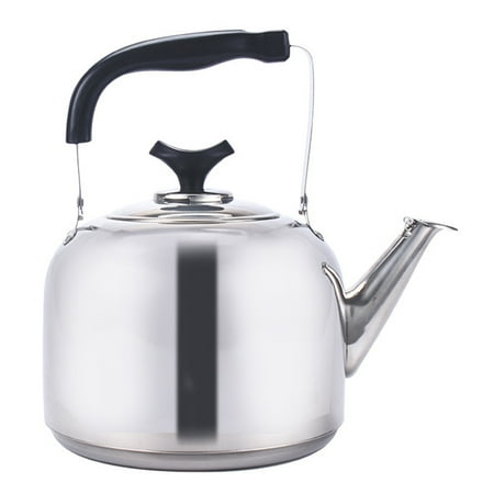

1Pc Stainless Steel Teakettle Household Whistling Water Kettle Sounding Kettle