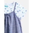thumbnail image 3 of Wonder Nation Girls' Cami Dress and Tee Set, 2-Piece, Sizes 4-18, 3 of 4