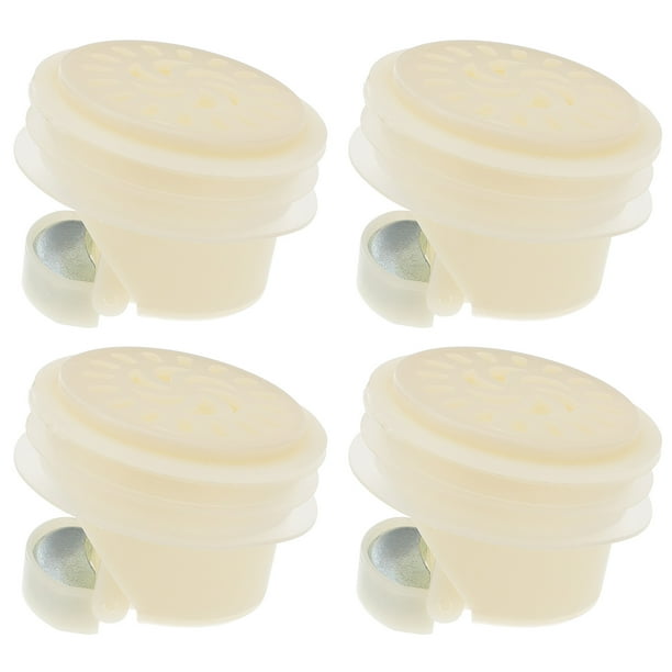 4pcs piso de drenaje de drenaje de ducha colador de pisos drena desagües sellado anillos blanco