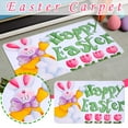 thumbnail image 2 of Moocorvic Easter Decoration Doormat Easter Gnome Door Mat,Easter Eggs Anti-skid Bottom Floor,Easter Decoration for Outdoor Indoor, Entrance Doormat, Spring Floor Mat,, 2 of 5