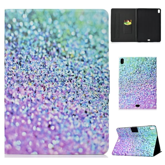 iPad Pro 11-inch 2018 Case, Allytech PU Leather Folio Multi Angles Stand Smart Cover with Auto Wake Sleep for Apple iPad Pro 11-inch 2018 Tablet, Sand