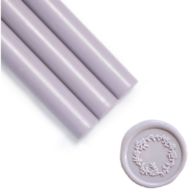 UNIQOOO Barras de cera para sellar pistola de pegamento verde oliva para sello de cera, perfectas para invitaciones de boda, tarjetas de agradecimiento, correos, envoltorios de regalos de vino, regalo