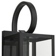 thumbnail image 3 of John Timberland Mira Modern Outdoor Wall Light Fixture Flat Black 21 1/2" Clear Glass for Post Exterior Barn Deck House Porch Yard Posts Patio Home, 3 of 9