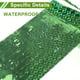 thumbnail image 5 of Cinta de pinstripe adhesiva holográfica de 164.04ft x 2.36" de Unique Bargains, cinta de pinstriping automotriz BOPP verde, 5 of 6
