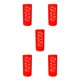 thumbnail image 1 of Naiovety Accesorios protectores de cubierta de silicona Reemplazo profesional de tapas de botellas de agua antiarañazos para 18-32-40oz Red M Type2 NO2, 1 of 6