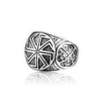 thumbnail image 2 of Minnieouse Anillo de hombre de acero inoxidable antiguo vikingo elegante pulido antioxidante reemplazo niños fiestas anillos regalo de cumpleaños Ropa, zapatos y accesorios Miscelánea talla 8 Minnieouse AP015422-02, 2 of 6