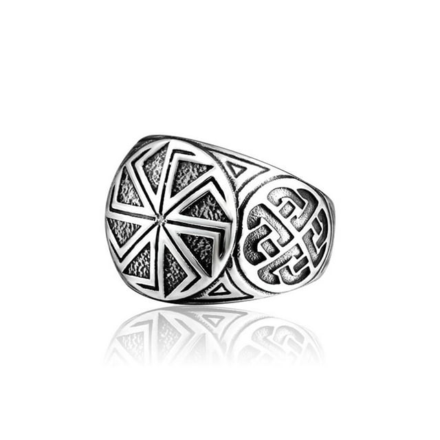 Minnieouse Anillo de hombre portátil decorativo antiguo elegante pulido antioxidante reemplazo niños fiestas banquete anillos joyería Ropa, zapatos y accesorios Miscelánea talla 8 Minnieouse AP015422-02