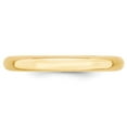 thumbnail image 3 of 14k Yellow Gold 3mm Standard Weight Comfort Fit Wedding Band Size 8.5, 3 of 6