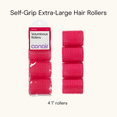 thumbnail image 7 of Conair Self-Grip Rollers, X-Large, Pink, 4 Count, 7 of 7