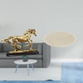 thumbnail image 2 of Horse Figurine Area Rug Animal Statue Resin Material Non Slip Living Room Home Decor Set for All Ages, 2 of 8