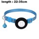 thumbnail image 2 of G Collar para gato, collar reflectante diseñado para Airtag, collar para perro, cachorro, gato, mascota pequeña (negro), 2 of 5