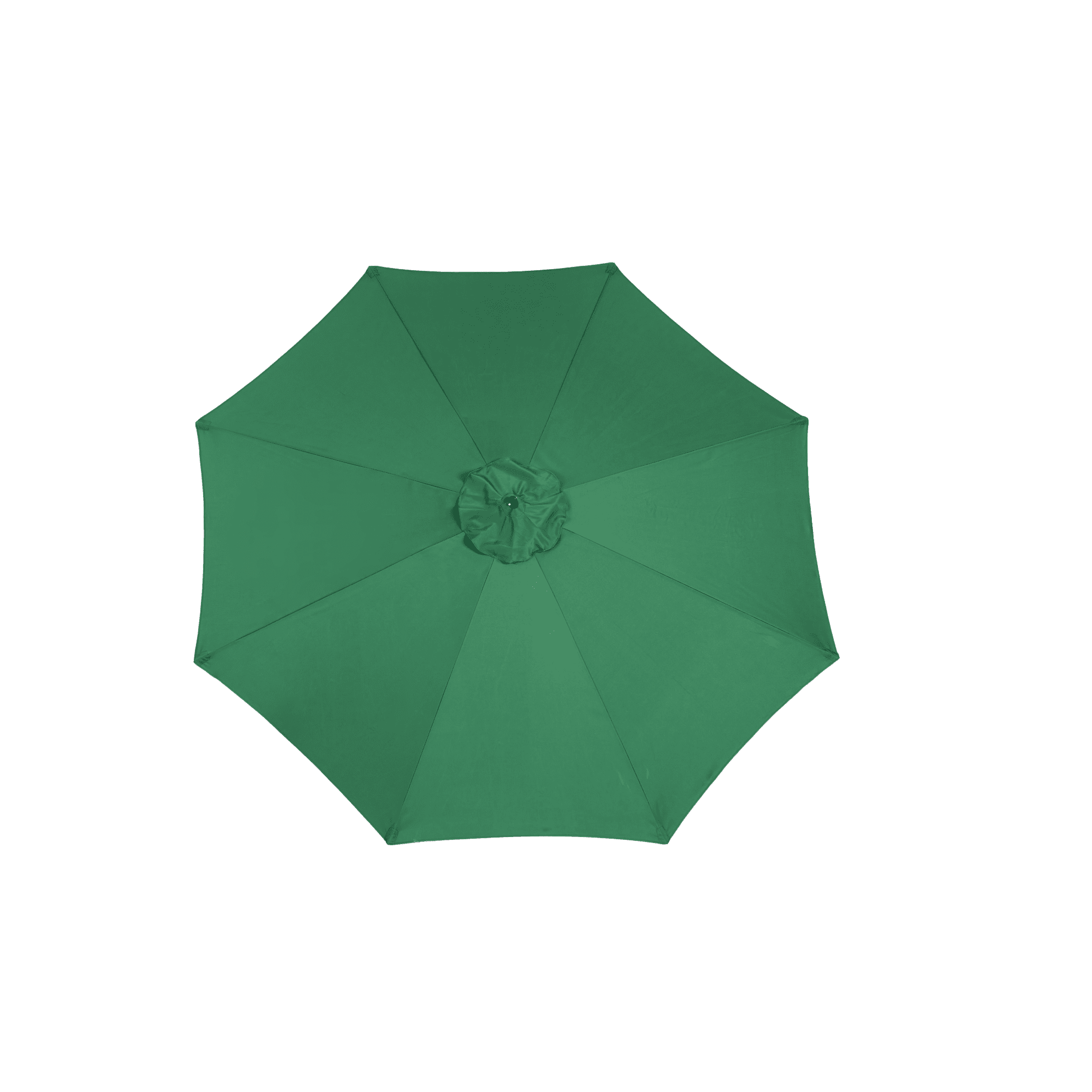Leumius 10ft Outdoor Patio Umbrella,Outdoor Offset Cantilever Umbrella with 8 Sturdy Ribs and Easy Tilt Adjustment,Patio Market Umbrella for Pool Deck Porch Backyard Garden,Dark Green(No Base)