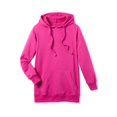 thumbnail image 2 of Woman Within Plus Size Fleece Hoodie Pocket Sweatshirt, 2 of 4
