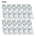 thumbnail image 4 of tamizeot Flower Pearl Lace Edge Trimming Wedding Chiffon Ribbon Applique DIY Sewing Craft white, 4 of 6