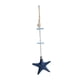 thumbnail image 2 of Decoración de pared de estrella de mar de madera para colgar en la pared, arte mediterráneo, decoración rústica de granja Azul oscuro, 2 of 9