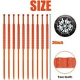 thumbnail image 7 of Zip Tie Tire Chains, Universal Reusable Anti-Skid Nylon Snow Chains, Adjustable Emergency Anti-Slip for Car Truck SUV in Winter Condition, 7 of 7