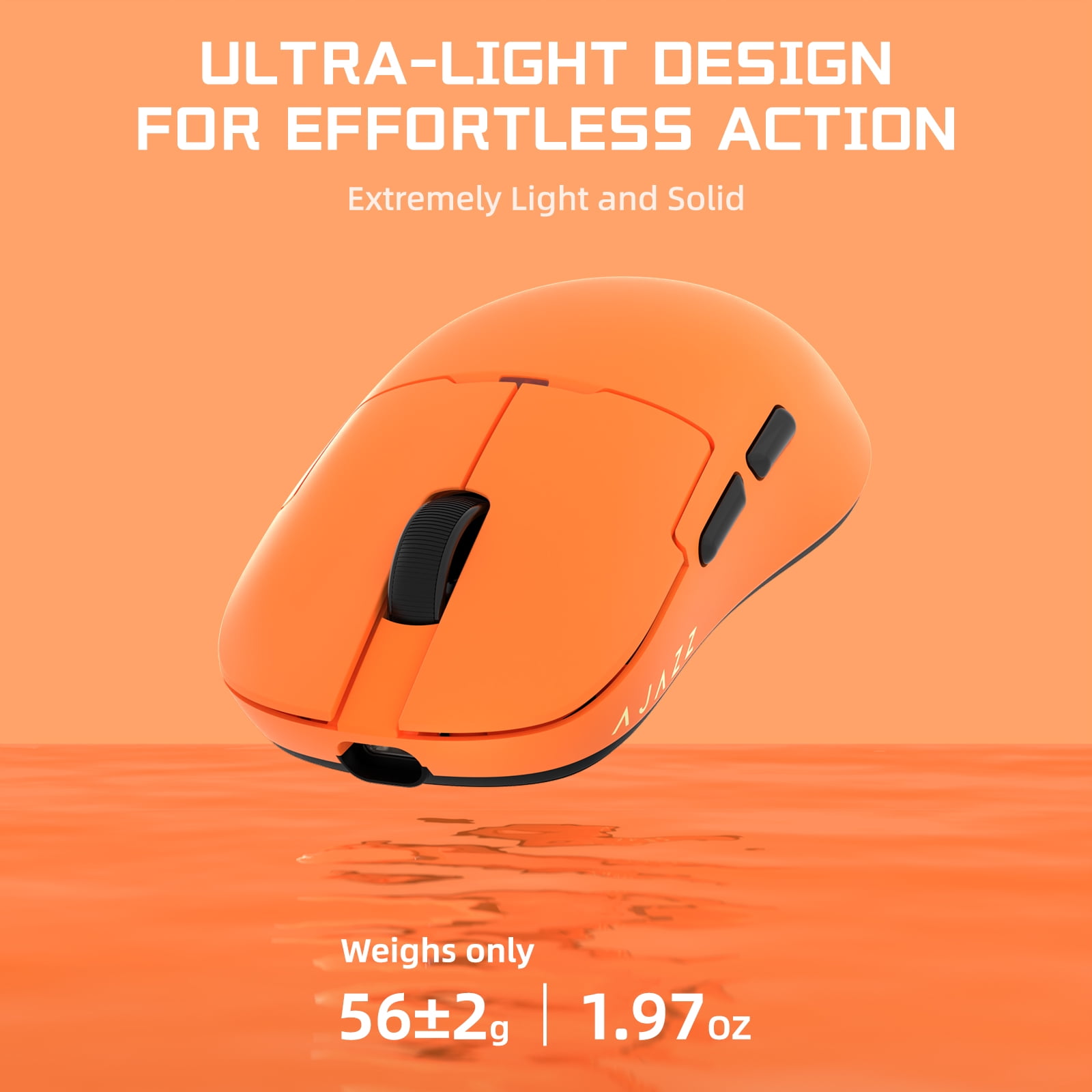 ATTACK SHARK x AJAZZ AJ159 APEX PAW3950 Triple Mode Gaming Mouse 8K Magnetic Charging Dock with Color Display Bluetooth/2.4G Wireless/Wired